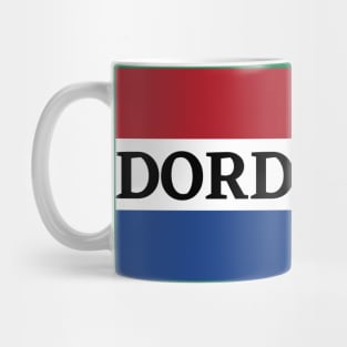 Dordrecht City in Dutch Flag Mug